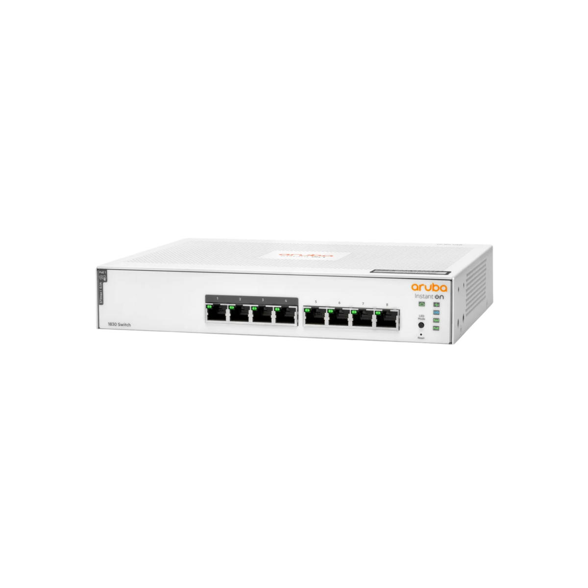 Switch zarządzalny Hewlett Packard Enterprise Aruba Instant On 1830 JL811A 8xGbE PoE 65W.