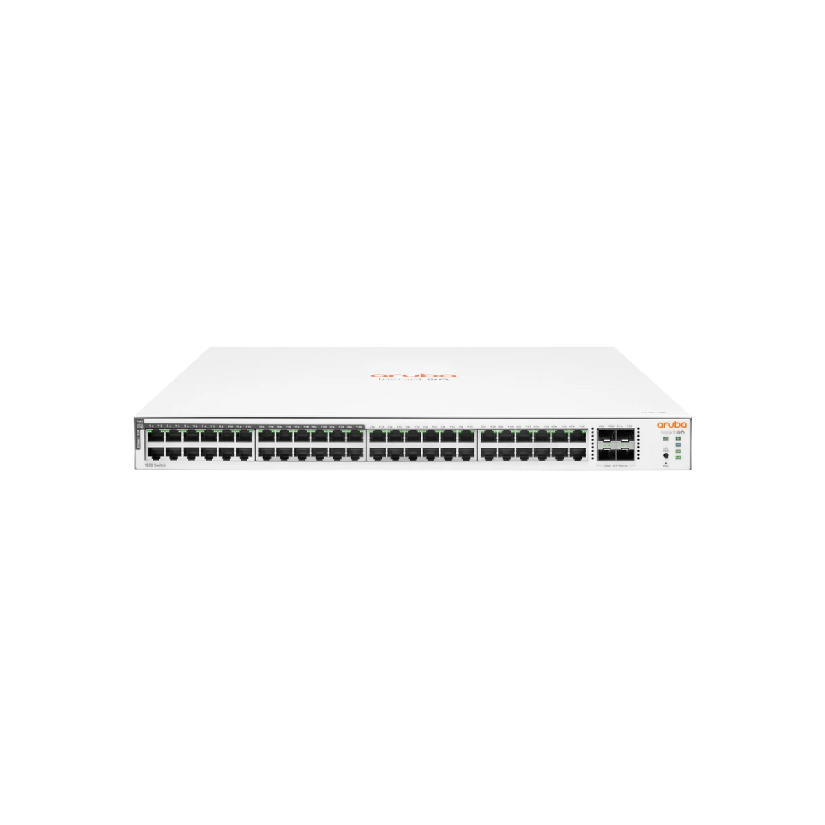 Switch zarządzalny Hewlett Packard Enterprise Aruba Instant On 1830 JL815A 48xGbE PoE+ 4xSFP 370W.