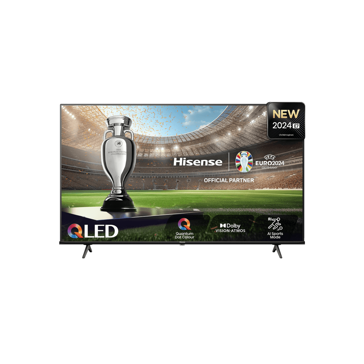 Telewizor Hisense 50E7NQ 50" QLED 4K UHD Smart TV.