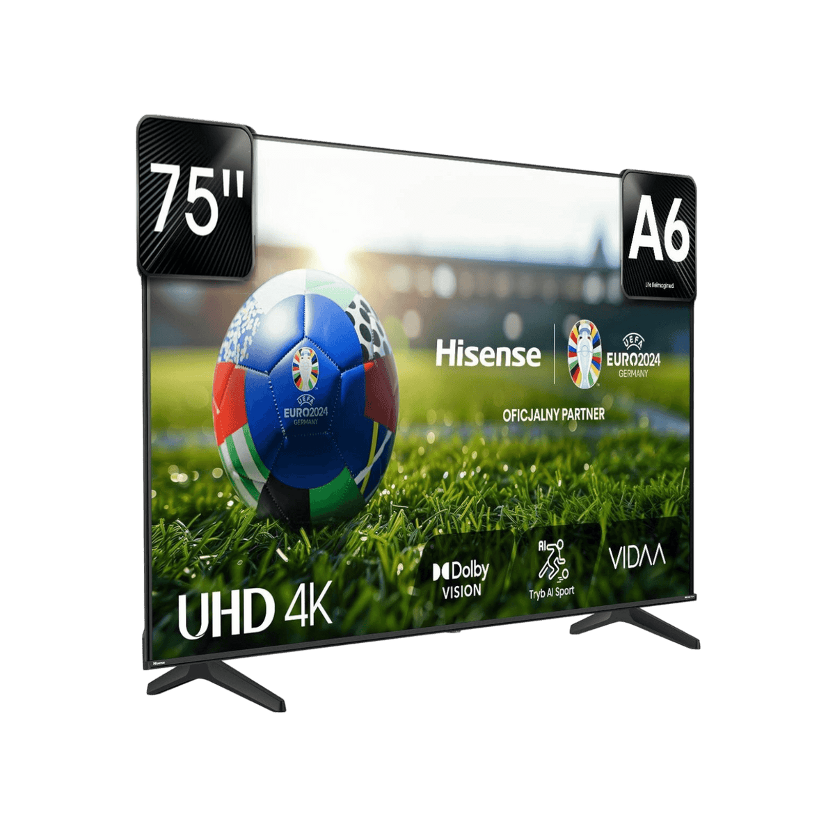 Telewizor Hisense 75A6N 75" LED 4K UHD Smart TV.