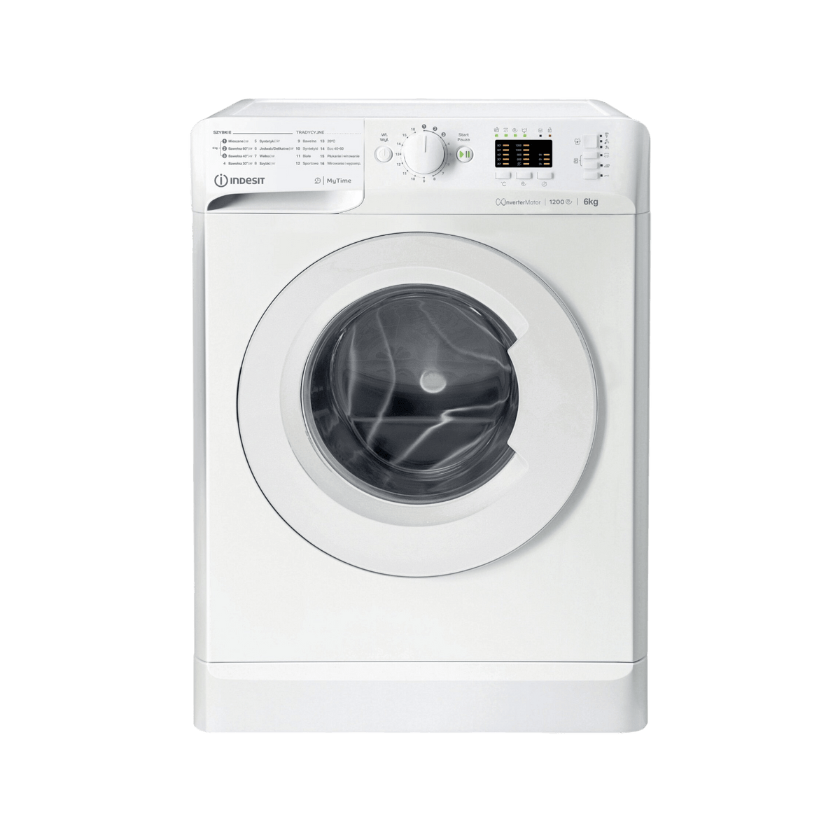 Pralka wolnostojąca Indesit MTWSA 61294 W PL 6kg 1200rpm.