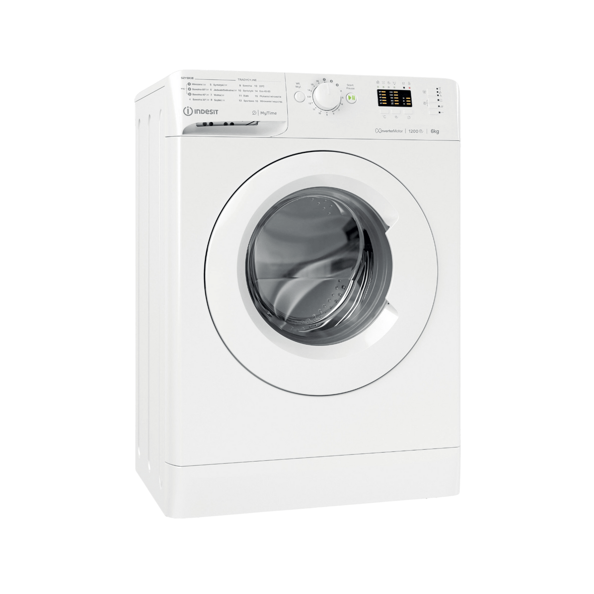 Pralka wolnostojąca Indesit MTWSA 61294 W PL 6kg 1200rpm.