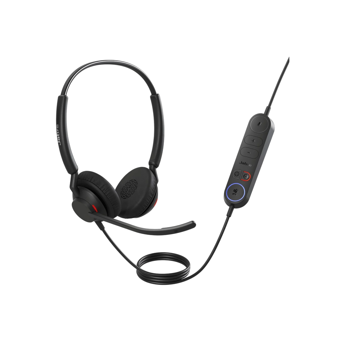 Słuchawki przewodowe nauszne Jabra Engage 40 (Inline Link) USB-A MS.