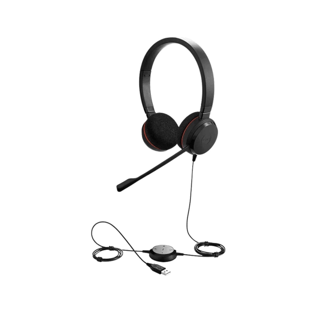 Słuchawki przewodowe nauszne Jabra Evolve 20 MS USB-C.
