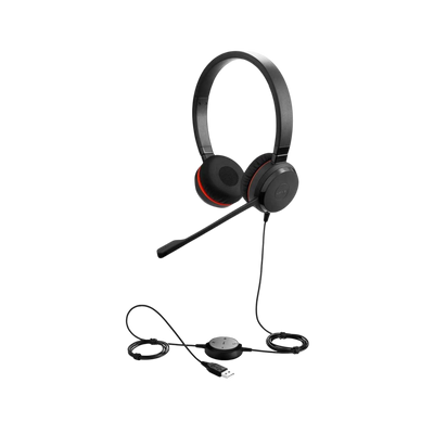 Słuchawki przewodowe nauszne Jabra Evolve 20 SE MS USB-C.