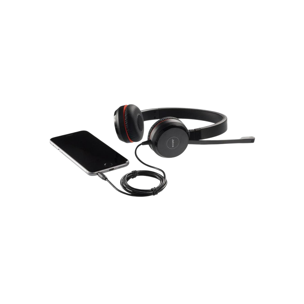 Słuchawki przewodowe nauszne Jabra Evolve 30 II USB 3,5mm.