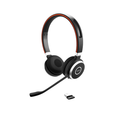 Słuchawki bezprzewodowe nauszne Jabra Evolve 65 SE Link380a MS.