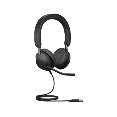 Słuchawki przewodowe nauszne Jabra Evolve2 40 SE USB-A MS.