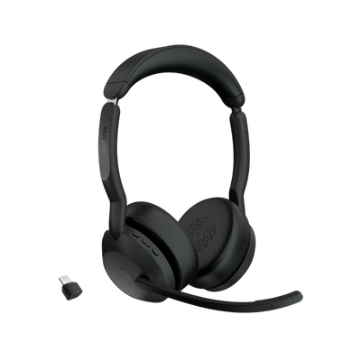 Słuchawki bezprzewodowe nauszne Jabra Evolve2 55 Link380c MS.