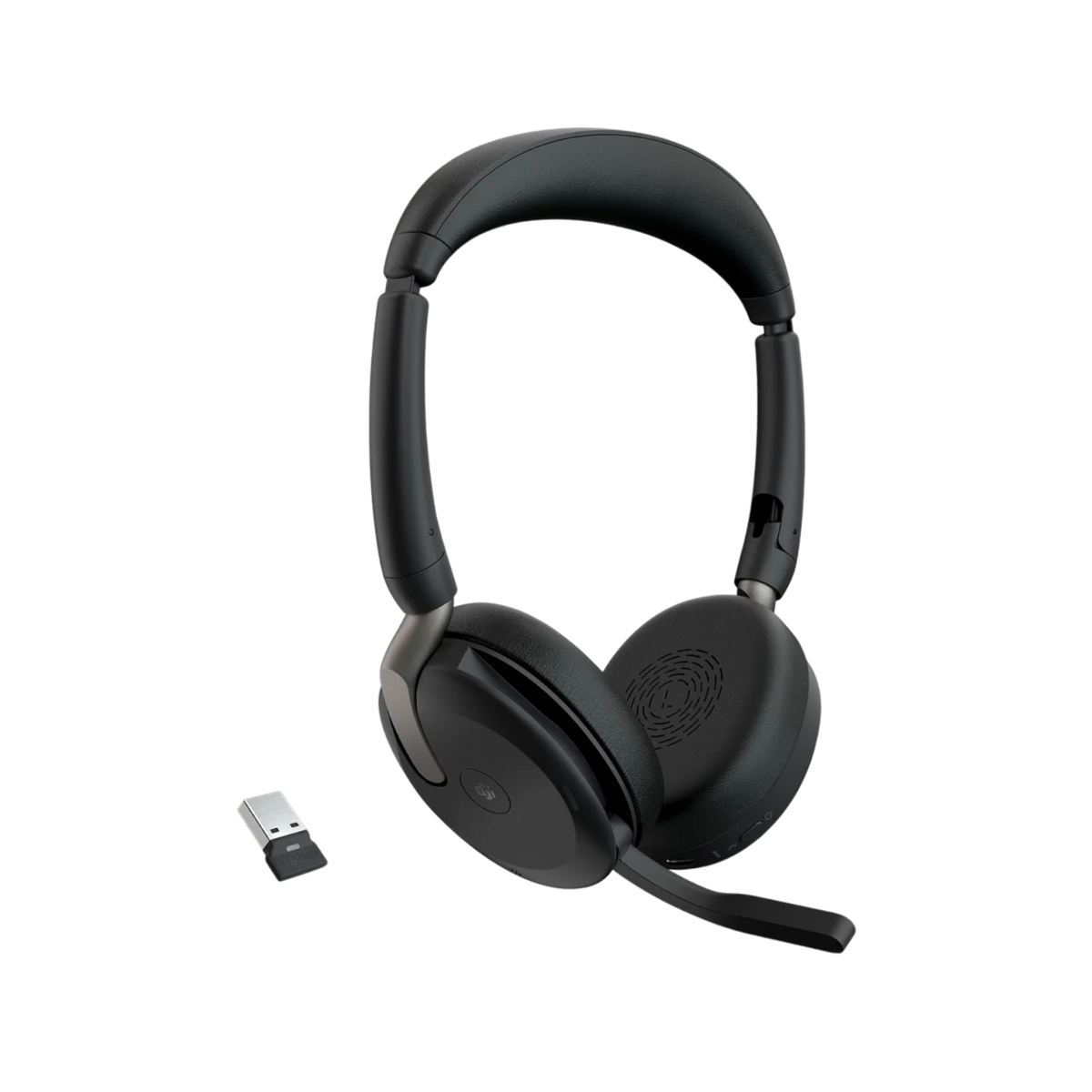 Słuchawki bezprzewodowe nauszne Jabra Evolve2 65 Flex Link380a MS.
