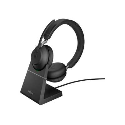 Słuchawki bezprzewodowe nauszne Jabra Evolve2 65 Stand Link380a MS.