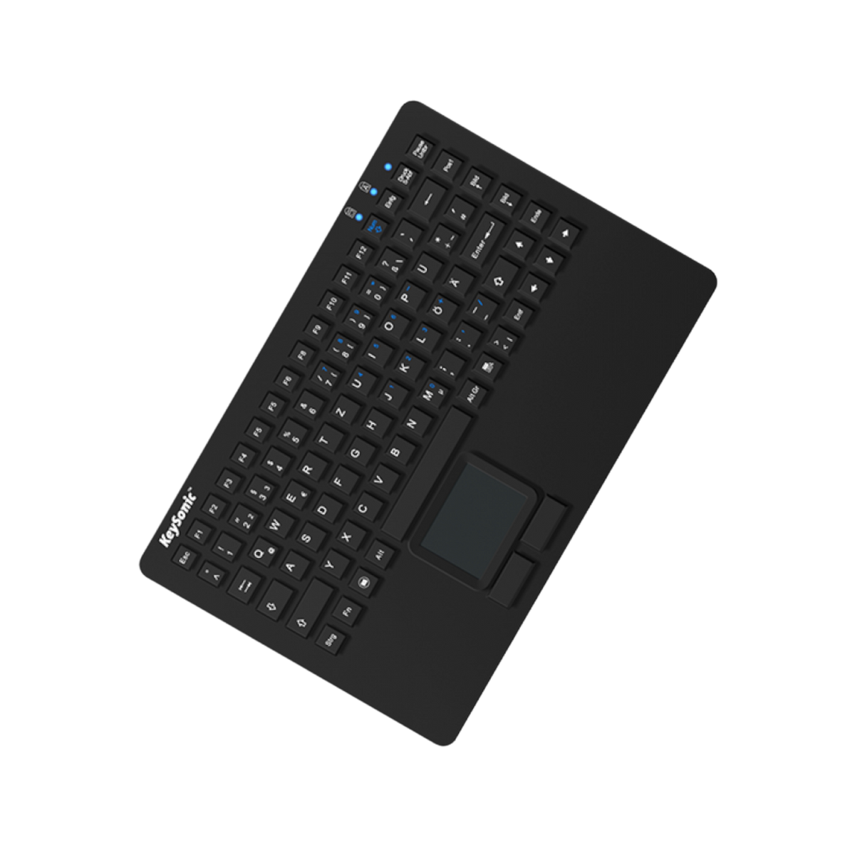 Klawiatura z touchpadem KEYSONIC KSK-5230IN (US) Silikonowa IP68.
