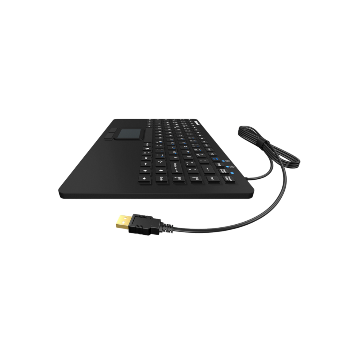 Klawiatura z touchpadem KEYSONIC KSK-5230IN (US) Silikonowa IP68.