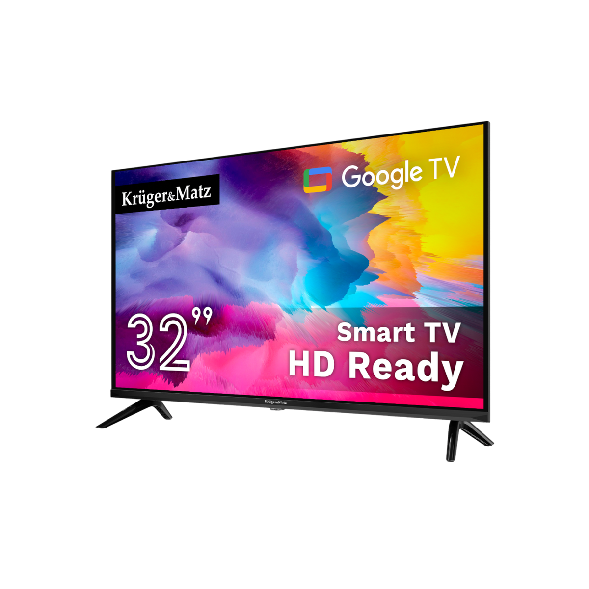 Telewizor Kruger&Matz KM0232-SA 32" HD Google TV.