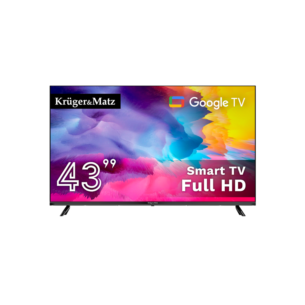 Telewizor Kruger&Matz KM0243FHD-SA 43" Full HD Google TV.