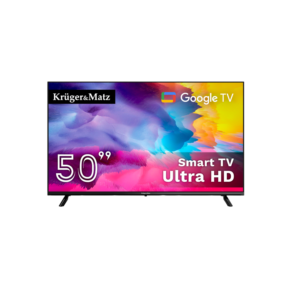 Telewizor Kruger&Matz KM0250UHD-SA 50" UHD Google TV.