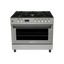 Kuchnia gazowo-elektryczna Ravansom KWGE-K90 Master Cheff.