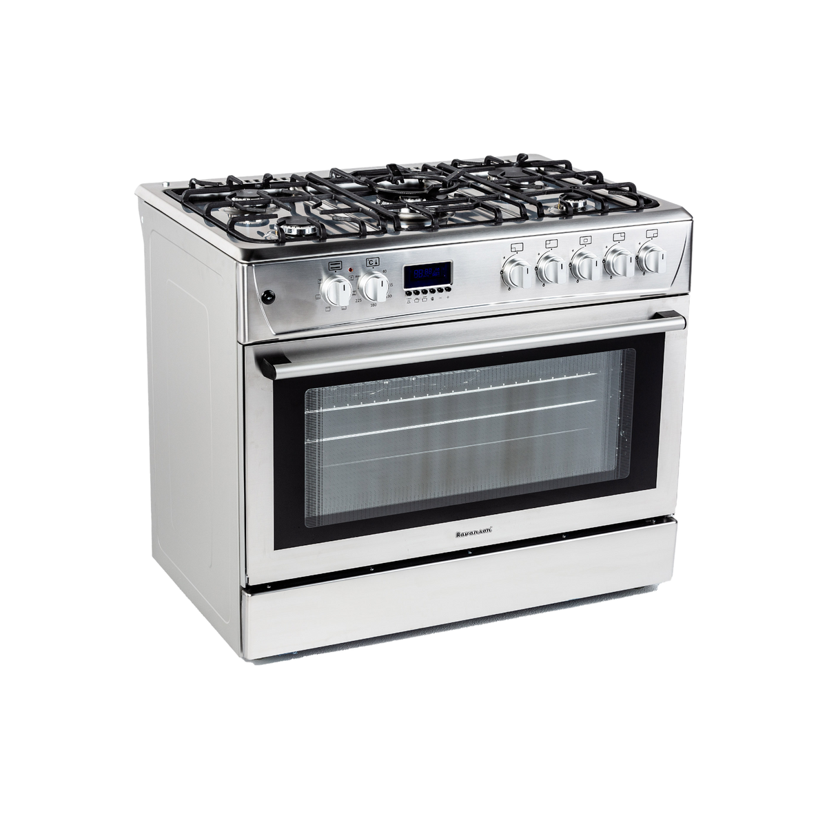 Kuchnia gazowo-elektryczna Ravanson KWGE-K90 Cheff Modern.