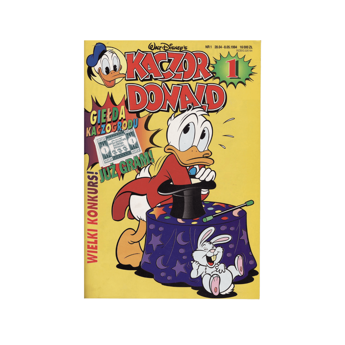 Komiksy Kaczor Donald.