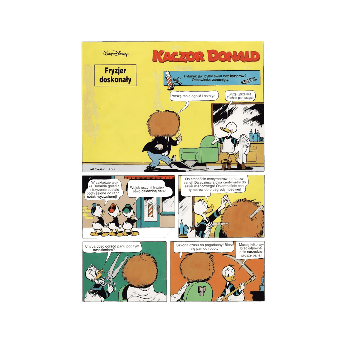 Komiksy Kaczor Donald.
