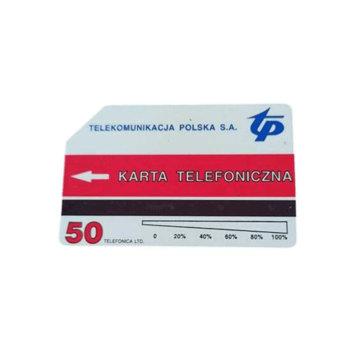 Karty telefoniczne TP SA.