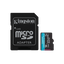Karta pamięci microSD Kingston Canvas Go! Plus 1 TB z adapterem.