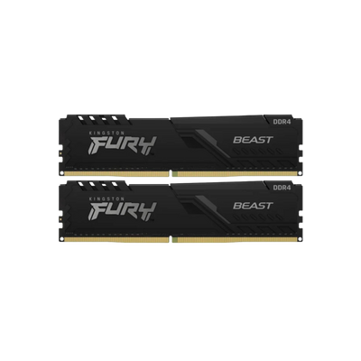 Pamięć RAM Kingston Fury Beast DDR4 64GB (2x32GB) 3200MHz CL16.