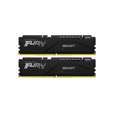 Pamięć RAM Kingston Fury Beast DDR5 64GB (2x32GB) 5600MHz CL40 XMP Black.