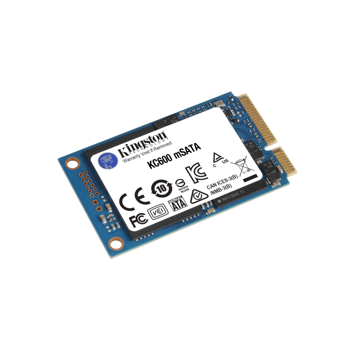 Dysk SSD Kingston KC600 1TB mSATA.