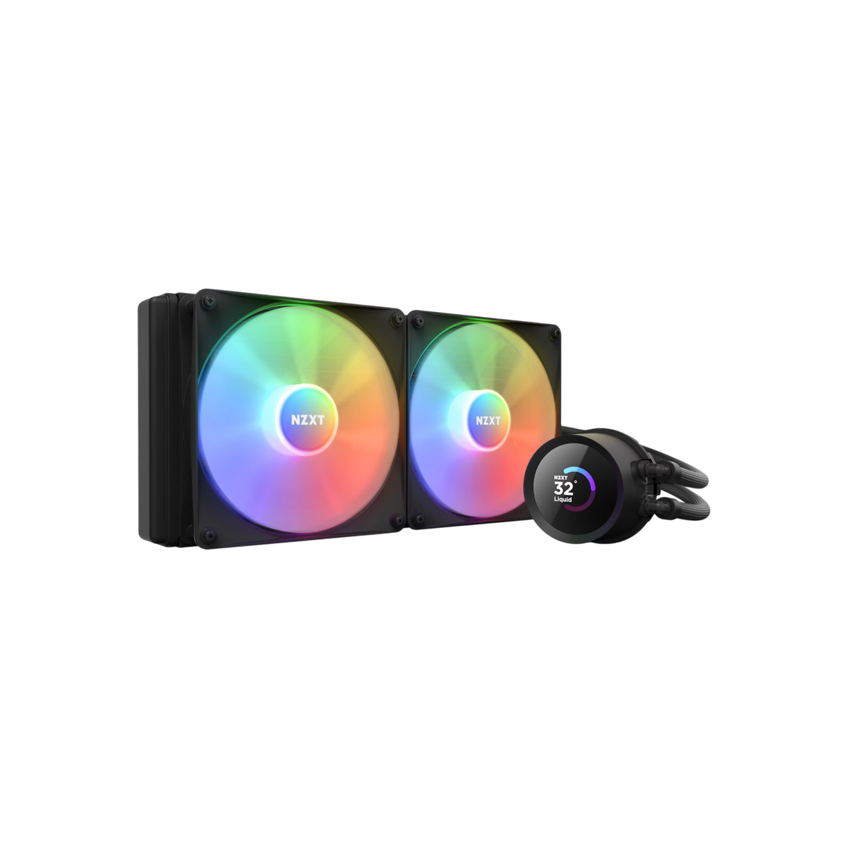 Chłodzenie CPU NZXT Kraken 280 RGB LCD.