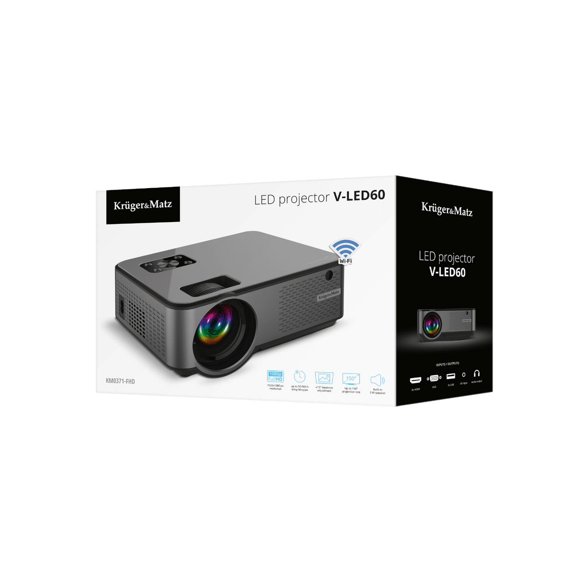 Projektor Kruger&Matz V-LED60.