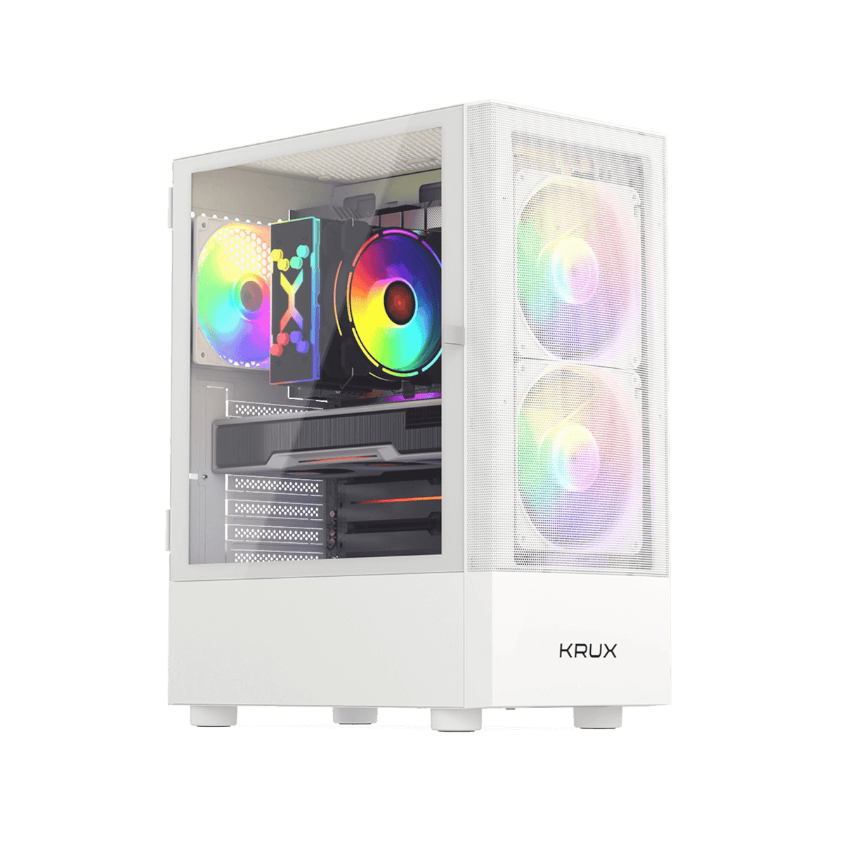 Obudowa Krux Vako White RGB.