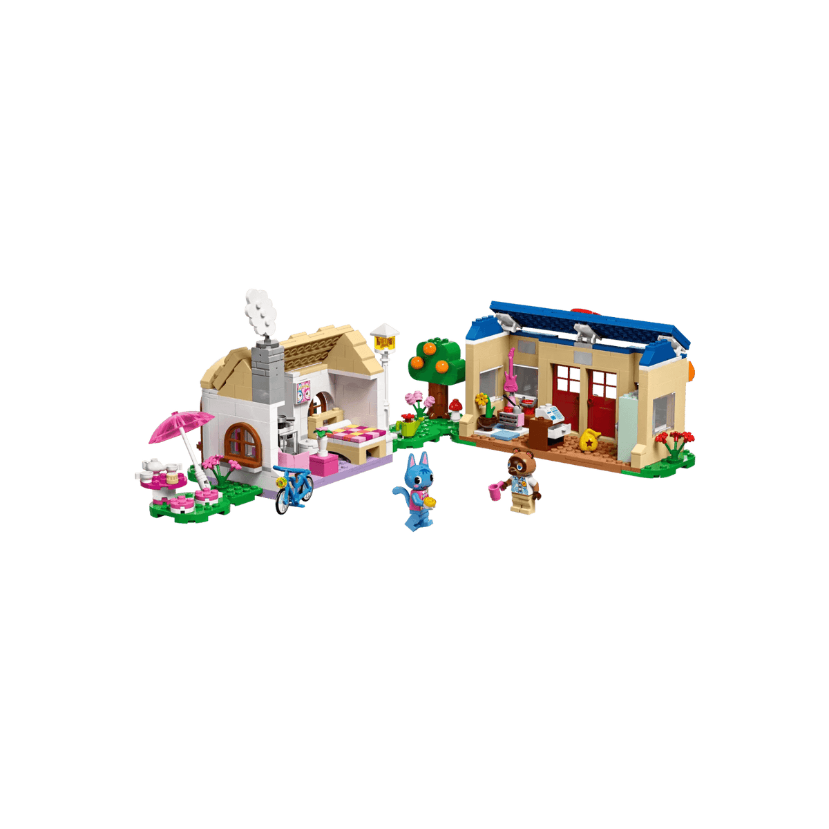LEGO Animal Crossing Zestaw Nooks Cranny i domek Rosie 77050.
