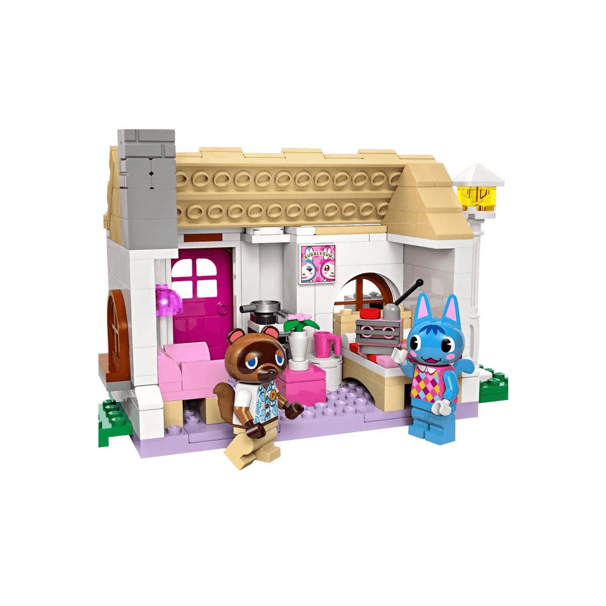 LEGO Animal Crossing Zestaw Nooks Cranny i domek Rosie 77050.