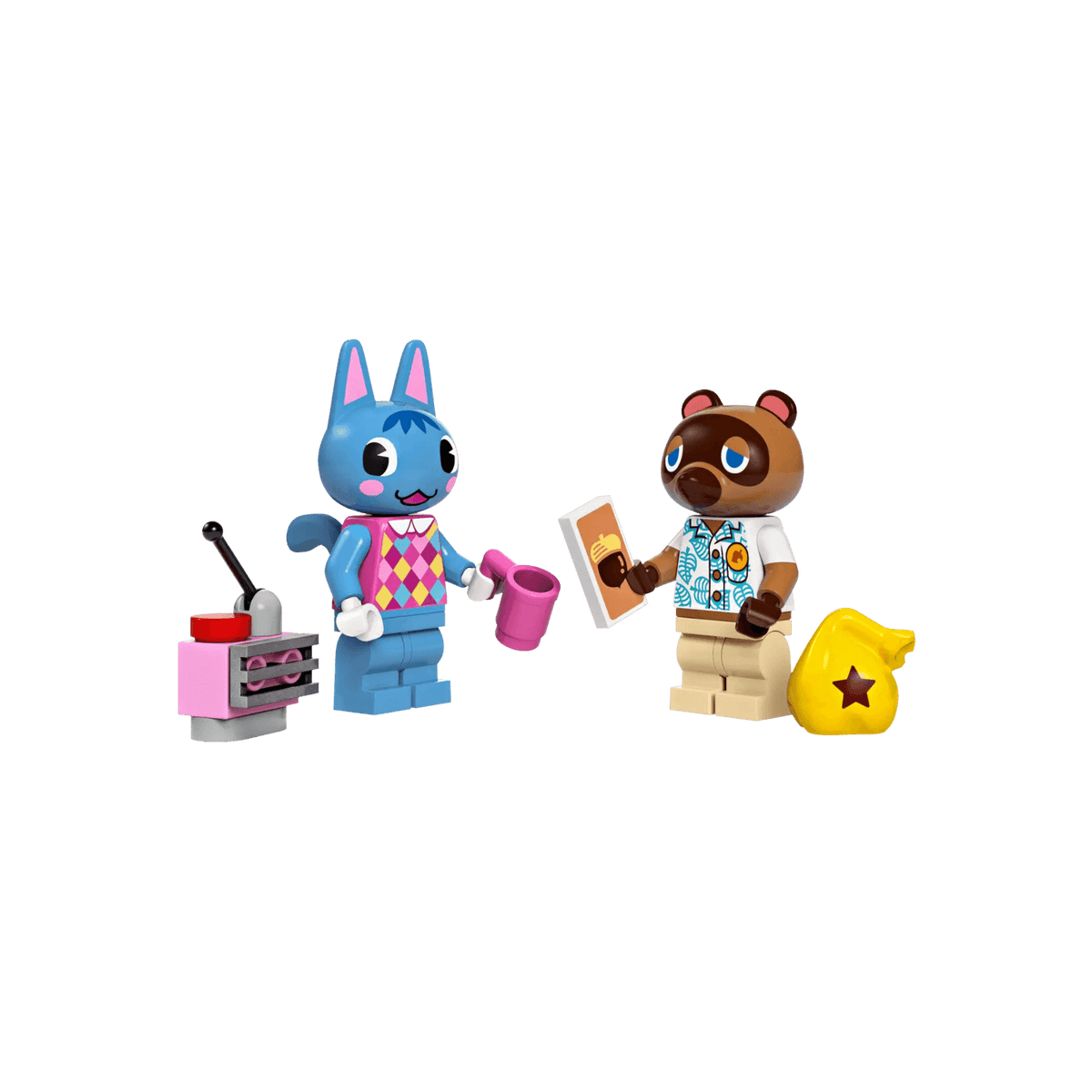 LEGO Animal Crossing Zestaw Nooks Cranny i domek Rosie 77050.