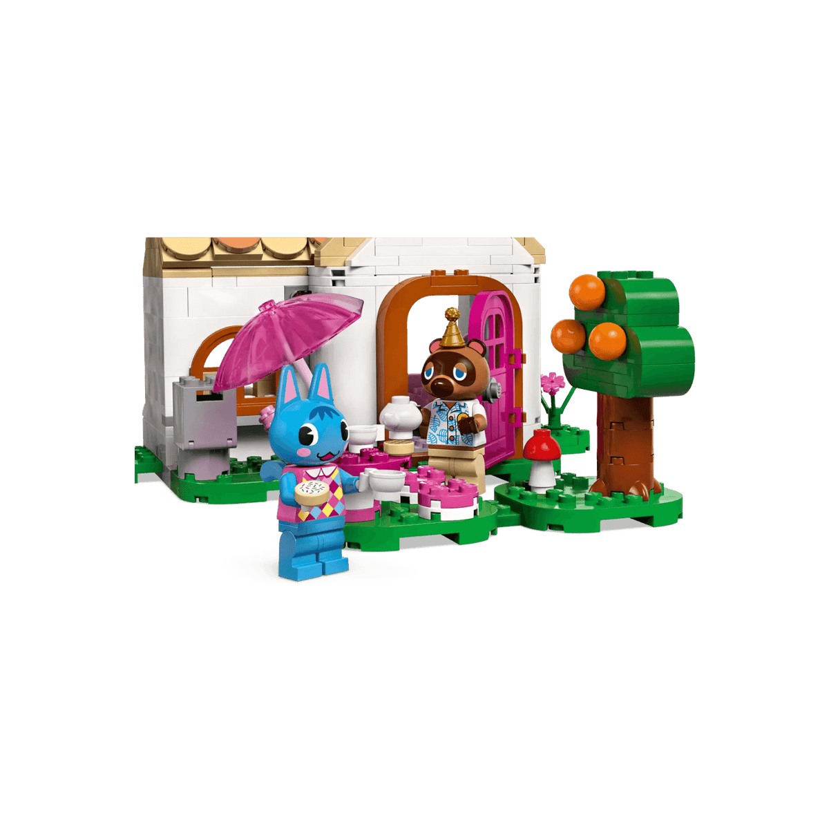 LEGO Animal Crossing Zestaw Nooks Cranny i domek Rosie 77050.