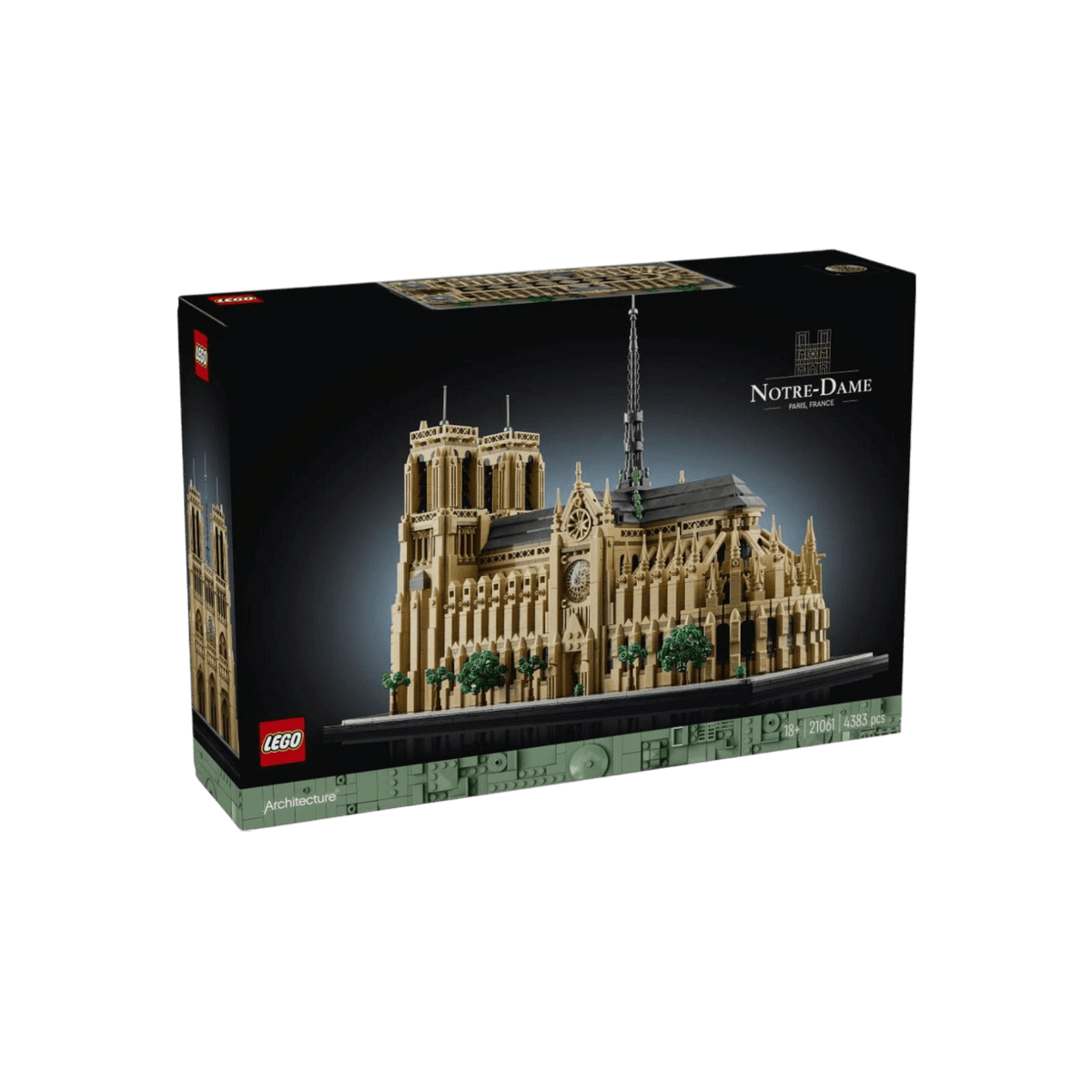 LEGO Architecture Zestaw Katedra Notre-Dame w Paryżu 21061.
