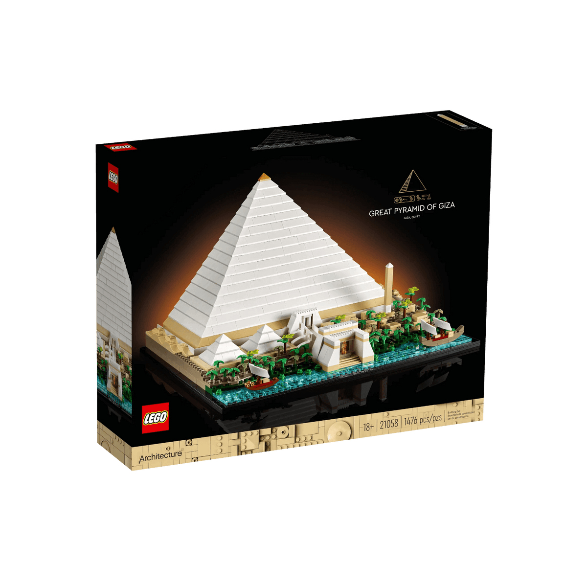 LEGO Architecture Piramida Cheopsa 21058.