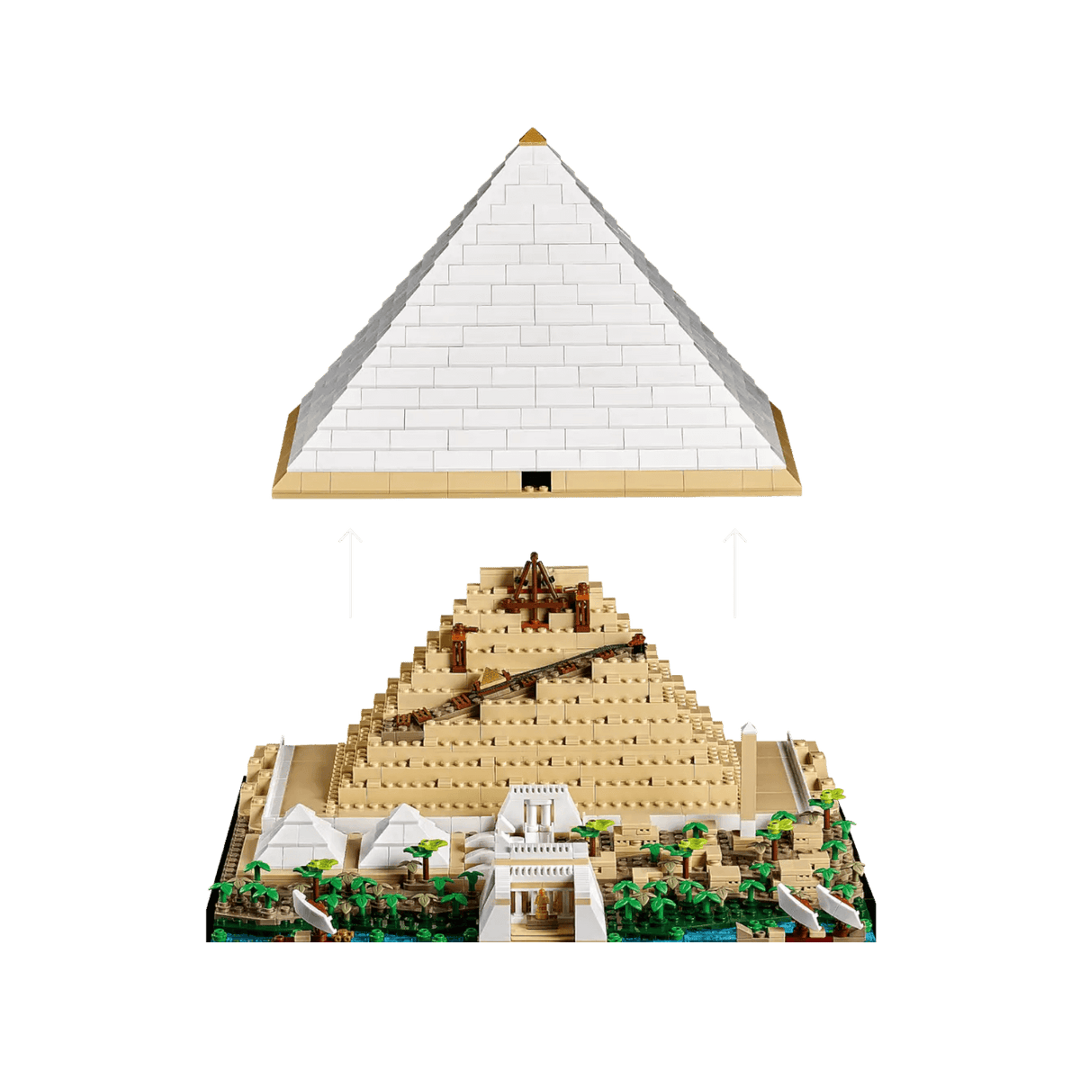 LEGO Architecture Piramida Cheopsa 21058.