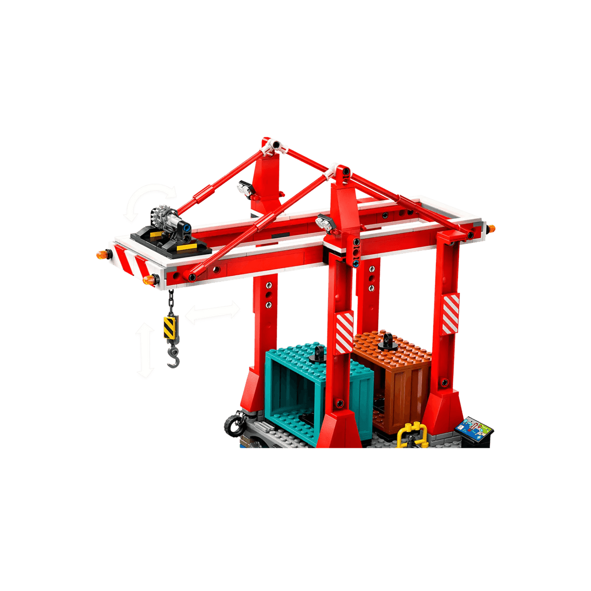 LEGO City Zestaw Nadmorski port ze statkiem towarowym 60422.