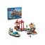 LEGO City Zestaw Nadmorski port ze statkiem towarowym 60422.