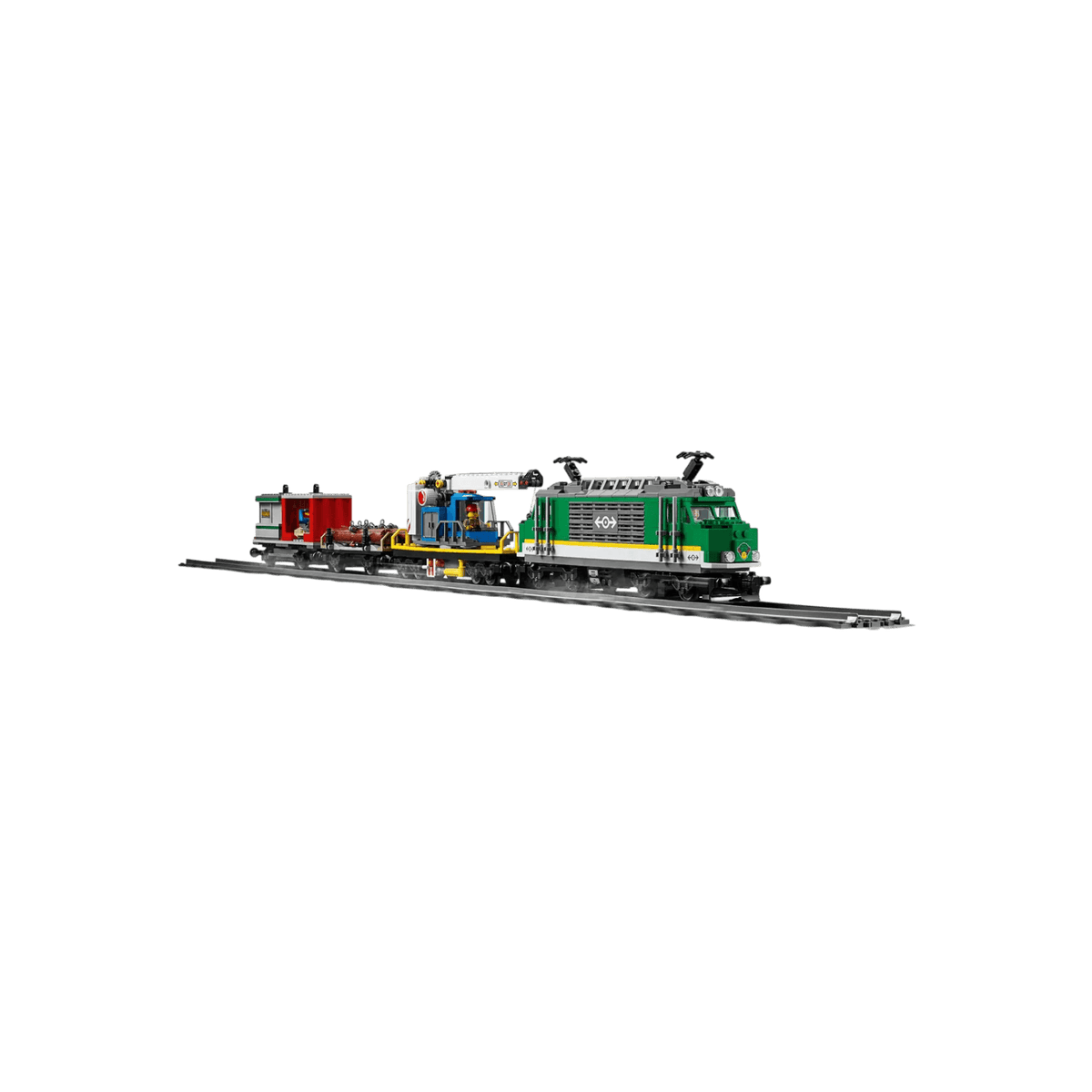LEGO City Zestaw Pociąg towarowy 60198.