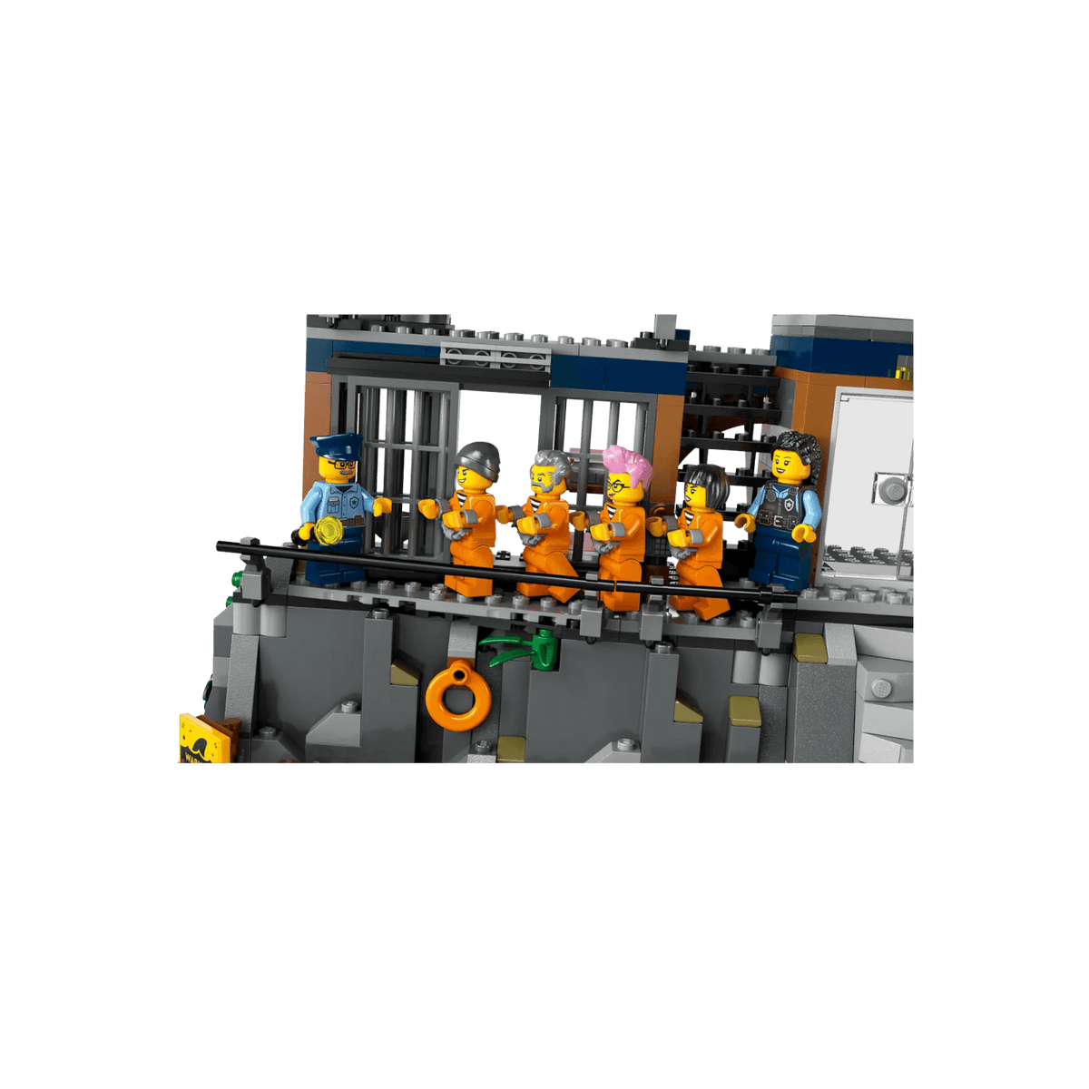 LEGO City Zestaw Policja z Więziennej Wyspy 60419.