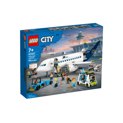 LEGO City Zestaw Samolot pasażerski 60367.