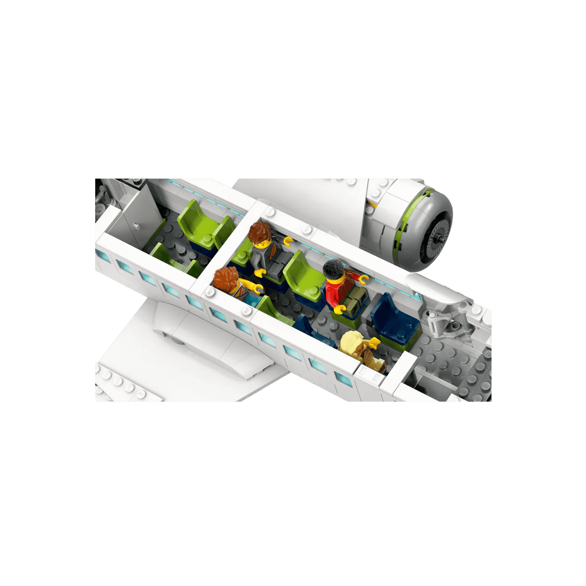 LEGO City Zestaw Samolot pasażerski 60367.
