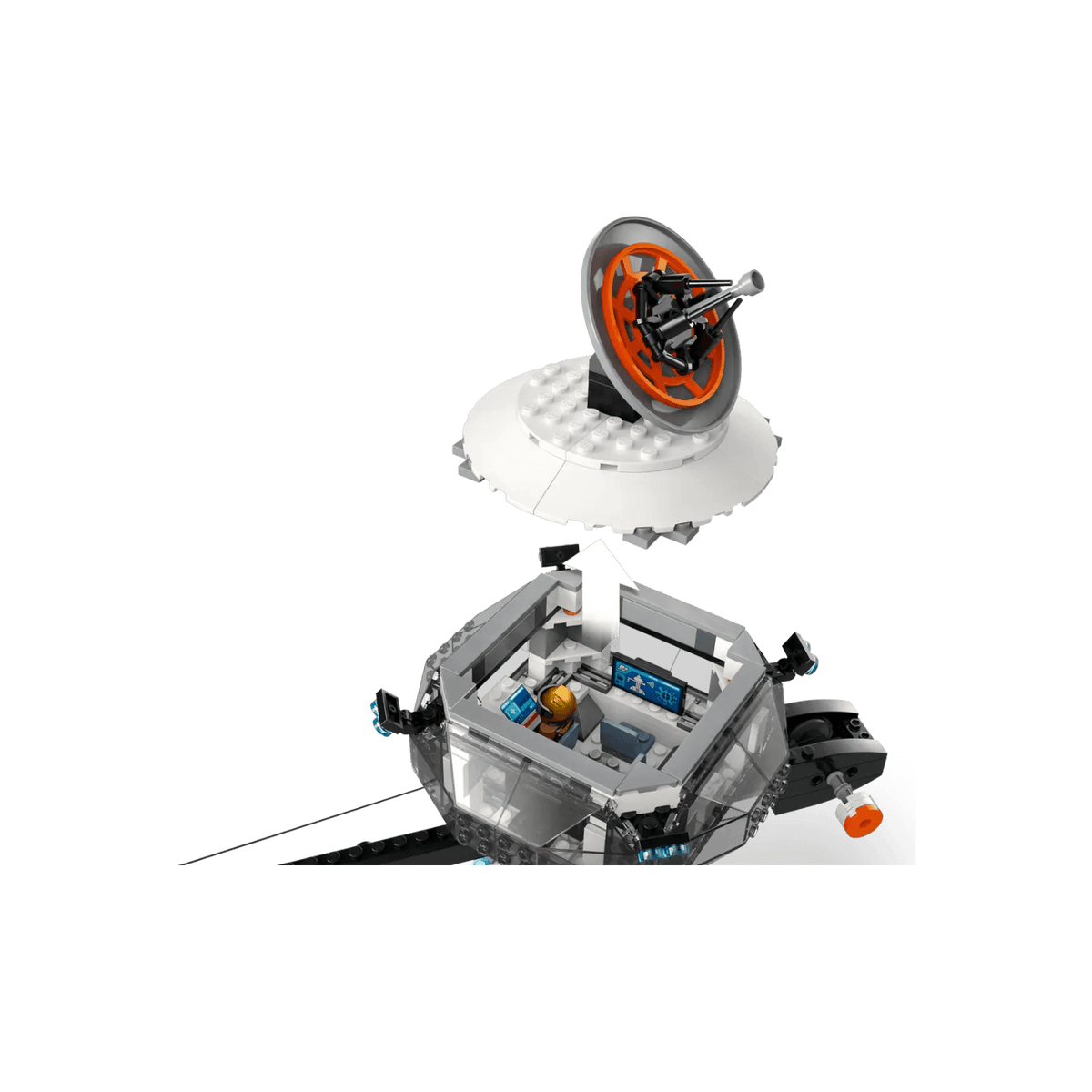 LEGO City Zestaw Stacja kosmiczna i stanowisko startowe rakiety 60434.