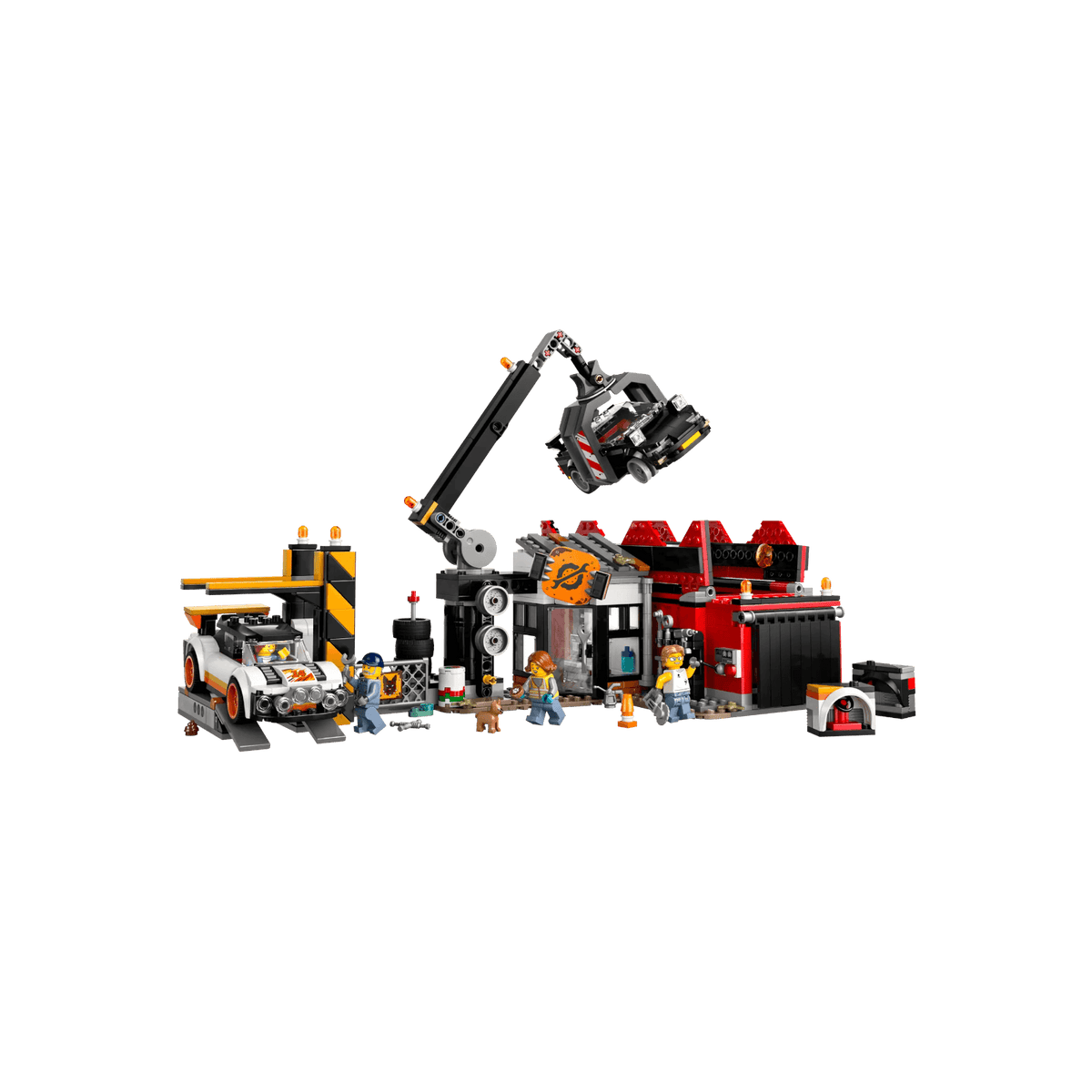 LEGO City Zestaw Złomowisko z samochodami 60472.