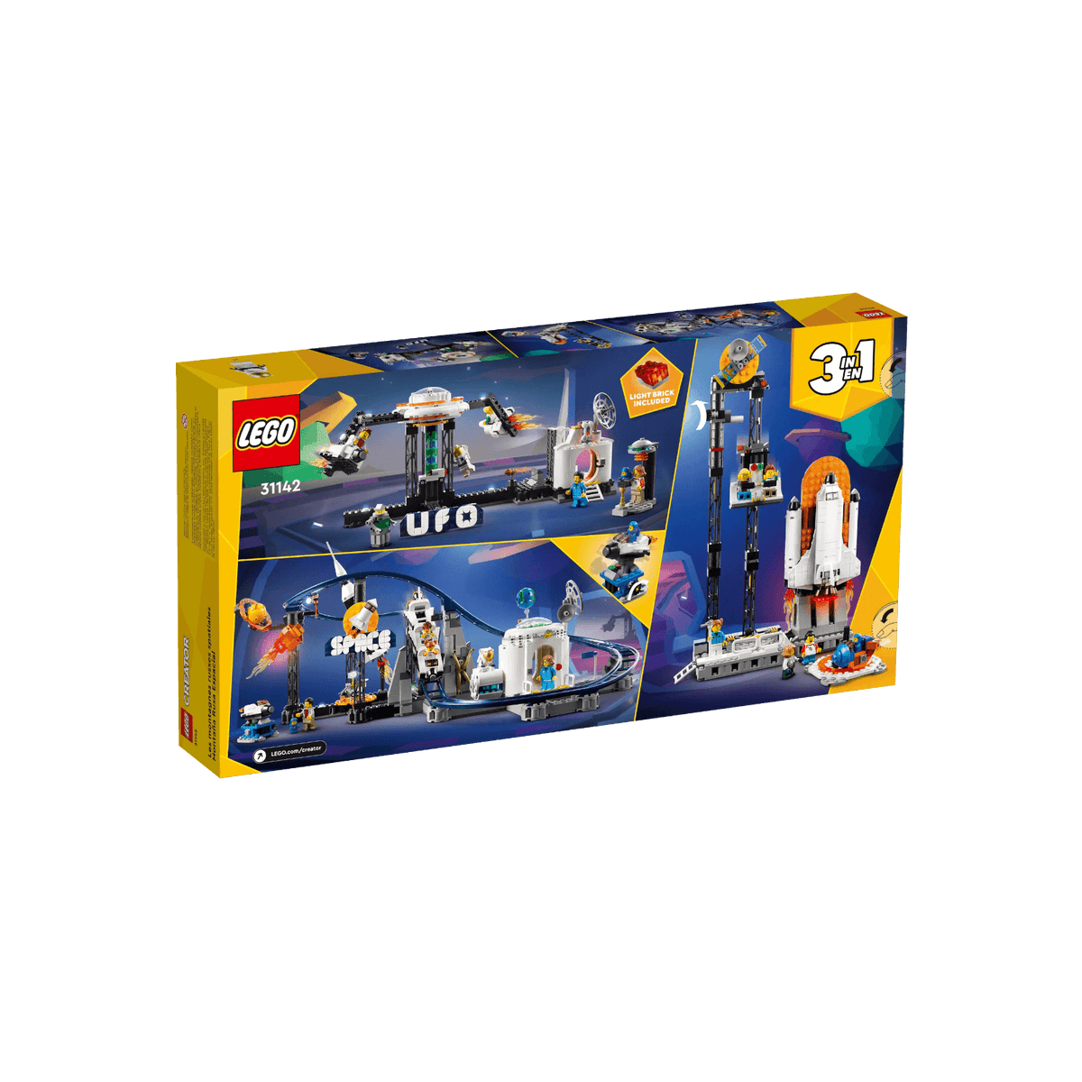 LEGO Creator Kosmiczna kolejka górska 31142.