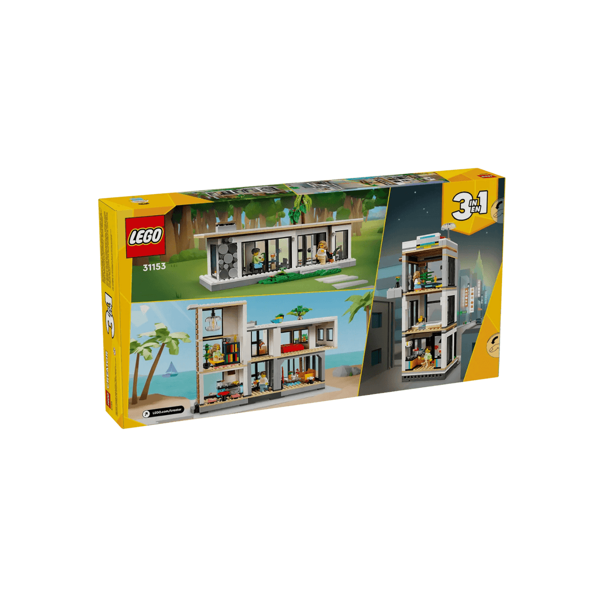 LEGO Creator Zestaw Nowoczesny dom 31153.