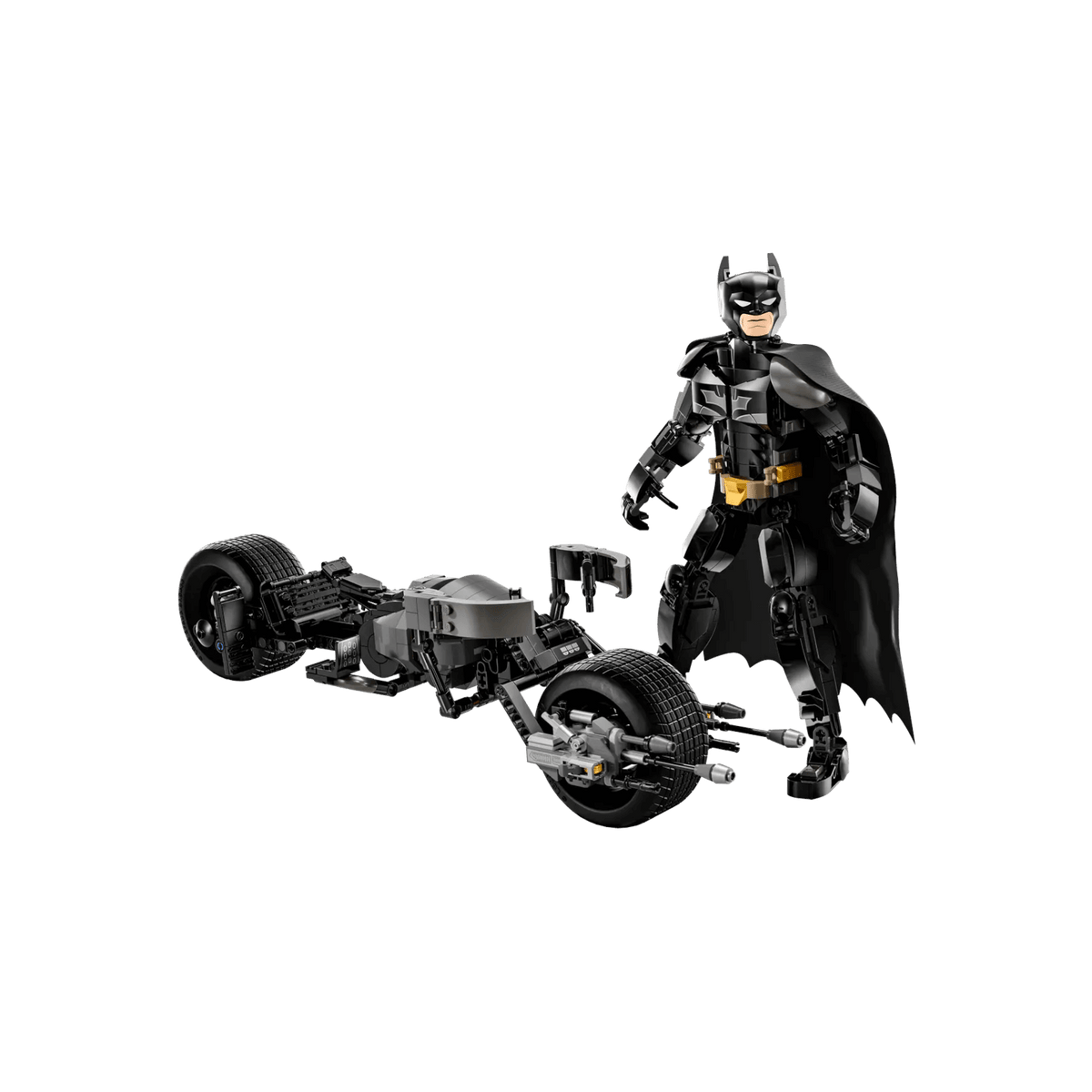 LEGO DC Batman Super Heroes Figurka Batmana do zbudowania i batcykl 76273.
